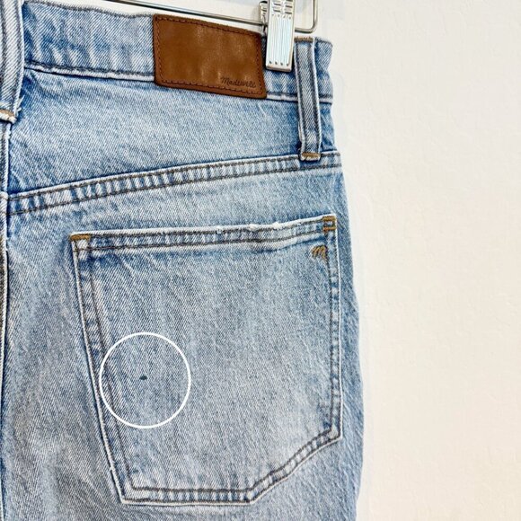 Madewell Denim The Perfect Vintage Full Length Jeans Stretch High Rise Casual 28 - Picture 9 of 12